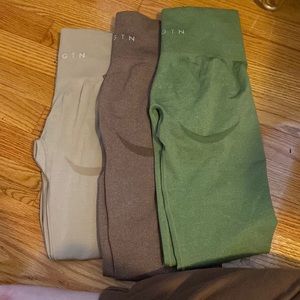 NVGTN SEAMLESS CONTOUR LEGGINGS BUNDLE SIZE M